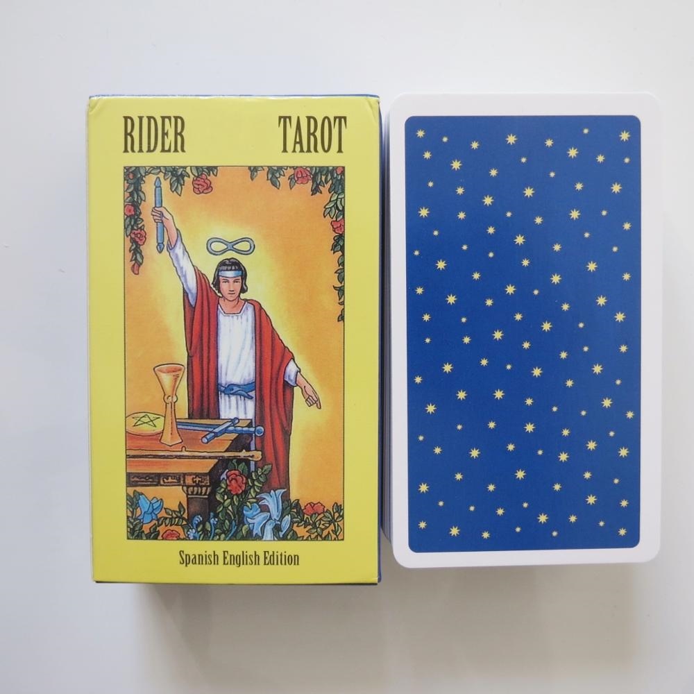 YF new Tarot deck oracles cards mysterious divination Spanish Rider tarot