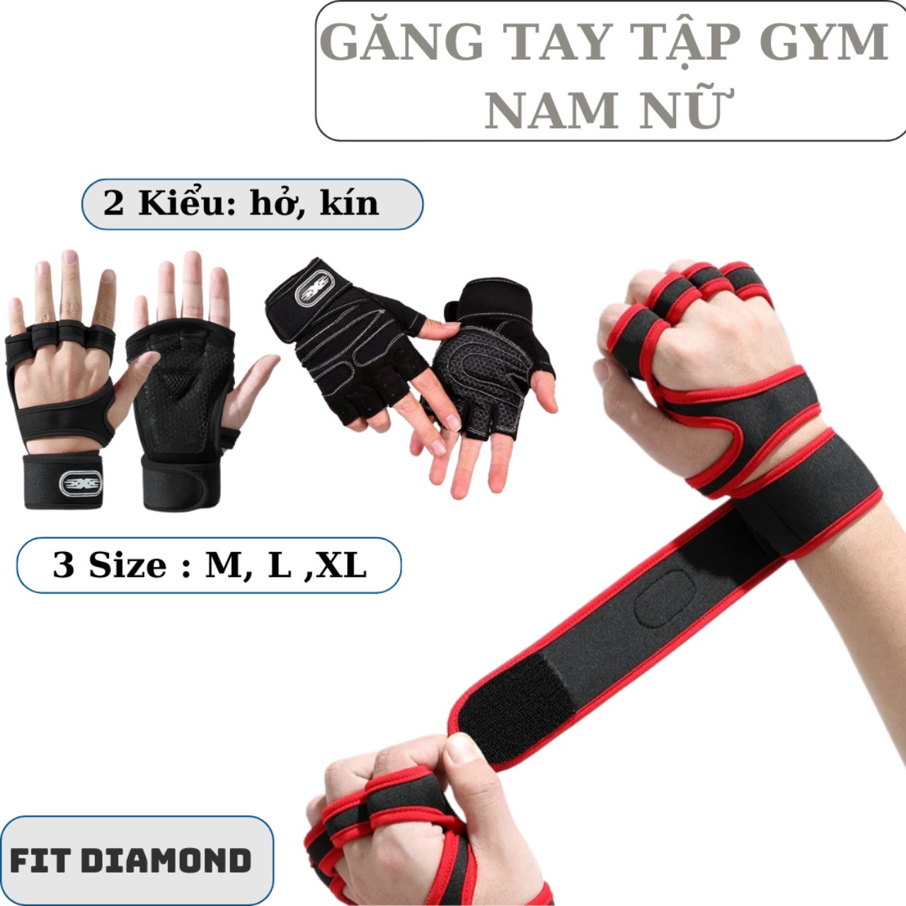Găng tay tập Gym, đi phượt, chống nắng cho nam và nữ MT04