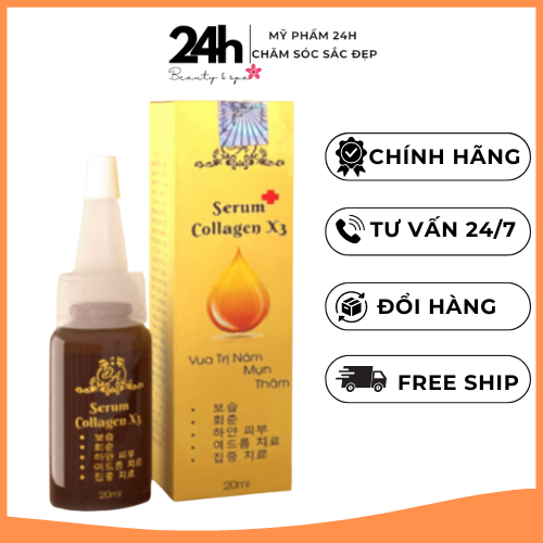Serum collagen x3 hàng chuẩn