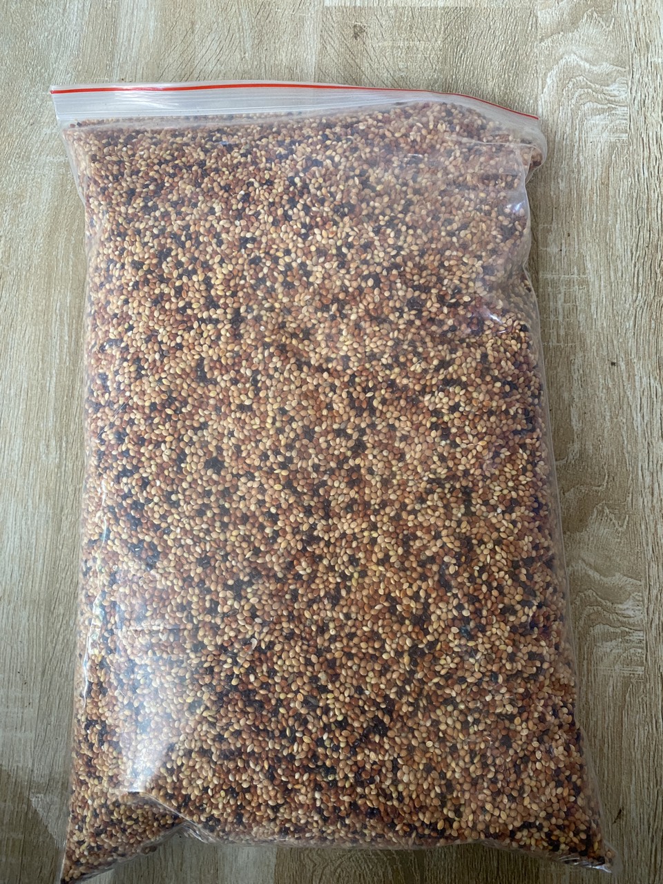 Hạt kê 4 màu, hạt cỏ Thái Lan, 1 túi 2kg dành cho chim ăn hạt, cu gáy...