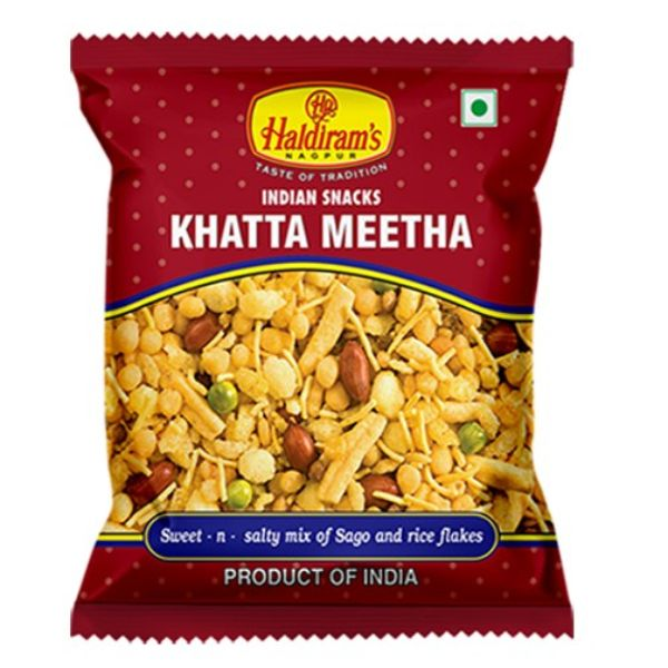 Haldiram - Khatta Meetha - Indian Snack - Mixture - Indian Mixture - Haldiram's Khatta Meetha
