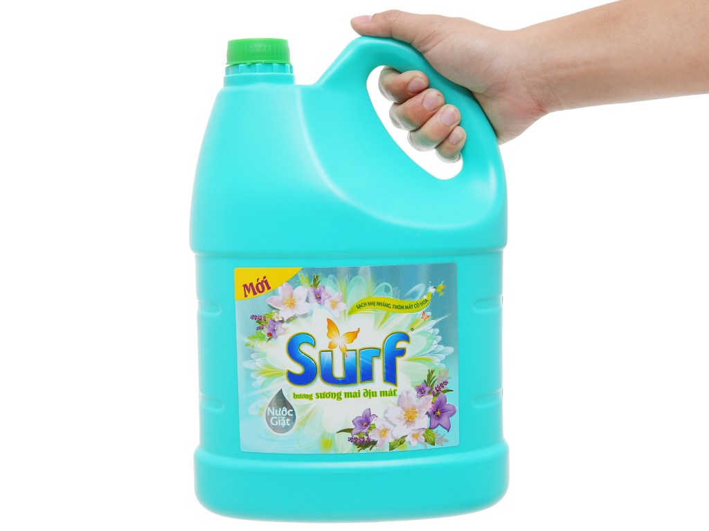 Nước giặt Surf hương sương mai dịu mát can 3.6 lít Bách Hóa Giá Sỉ Tiến Dũng