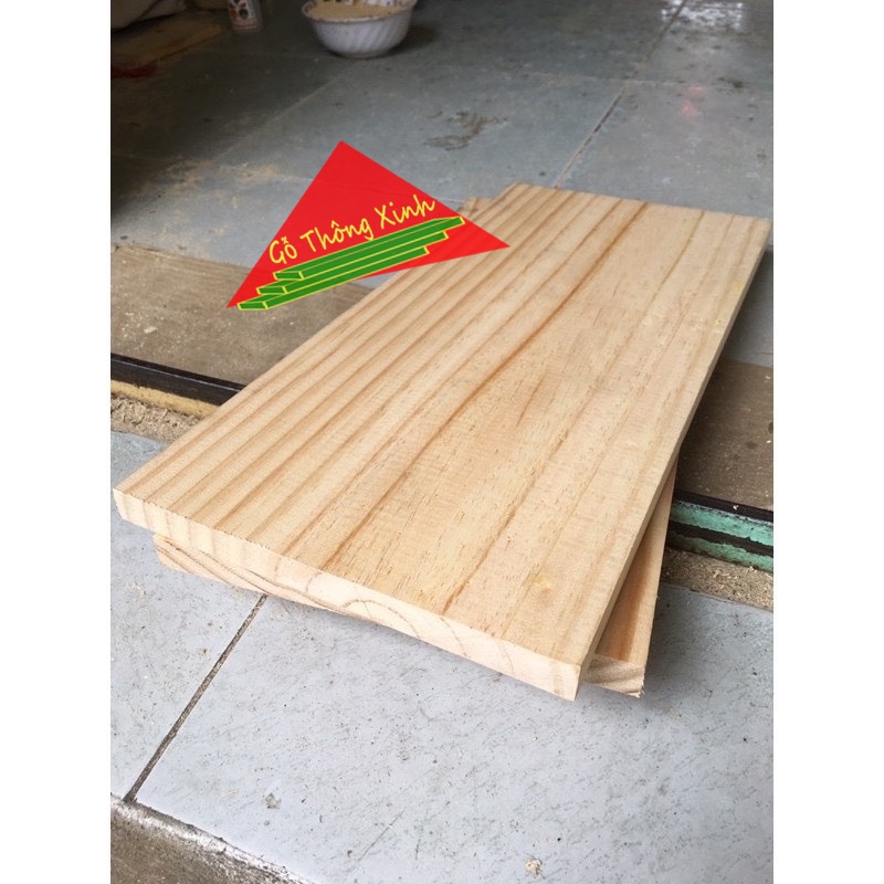 [HCM]Tấm gỗ thông mặt lớn đẹp dài 30cm rộng 20cm dày 2cm dùng làm mặt bàn mặt ghế...