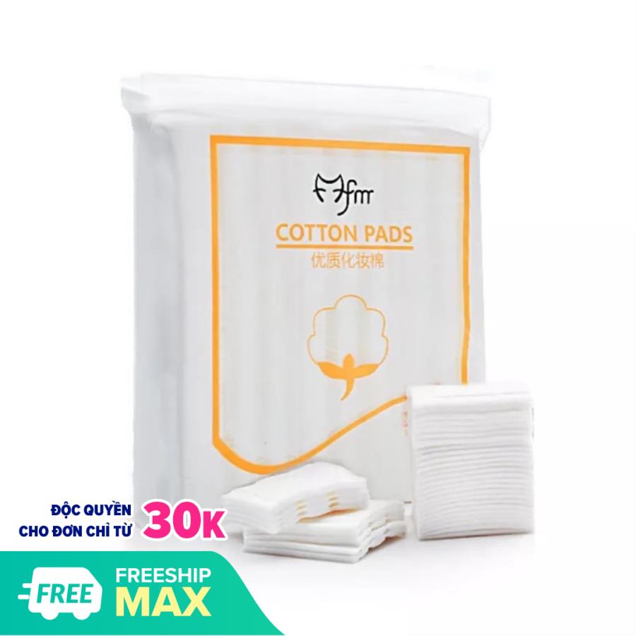 Bông tẩy trang 222 miếng bong tay trang Magic Lady 3 lớp - 100% cotton không xơ bông thấm hút dung dịch dễ dàng thân thiện với làn da hàng nội địa trung xịn