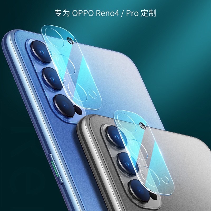 [HCM]Kính cường lực bảo vệ Camera tránh trầy xước cho oppo reno 4  reno 4pro