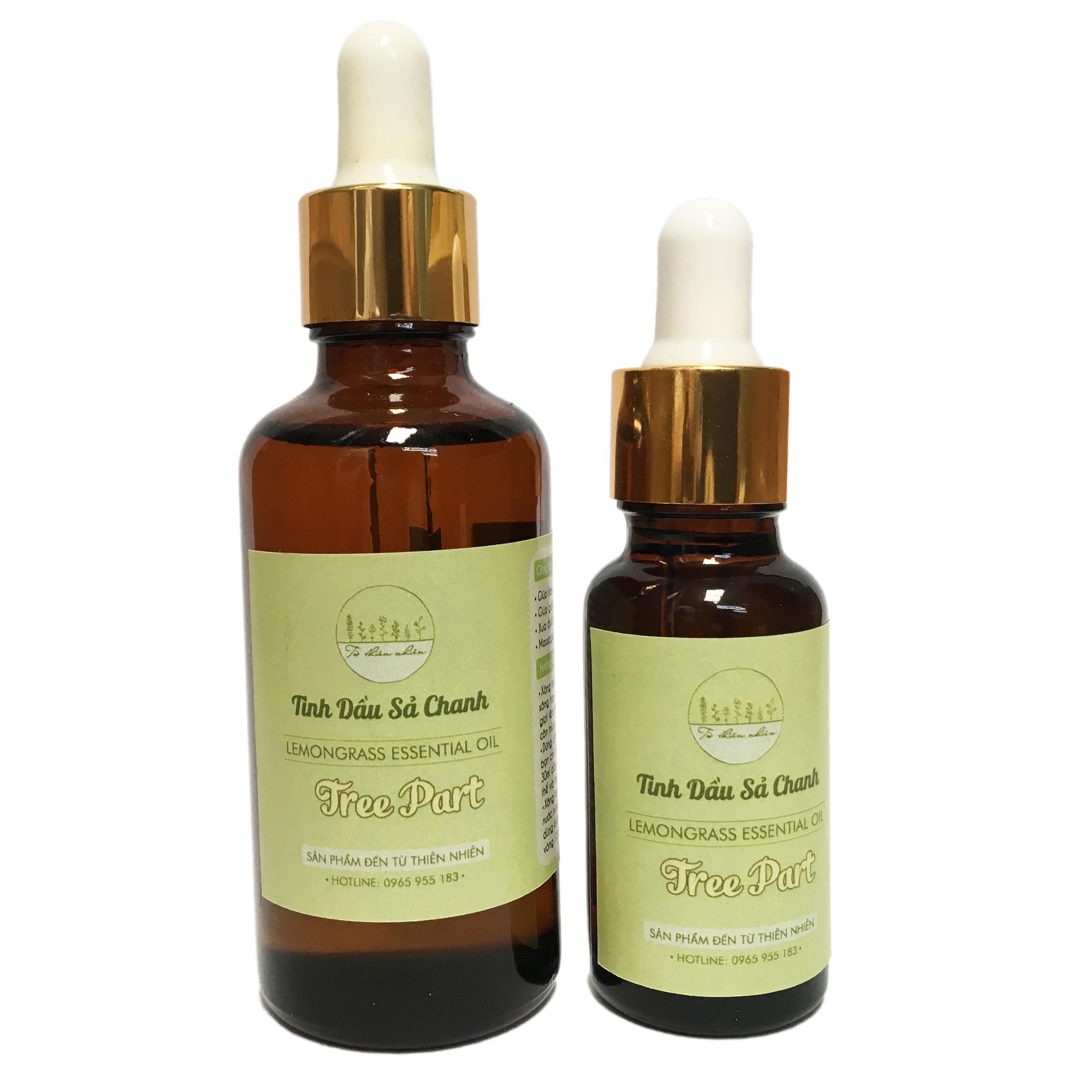 Combo 2 Chai Tinh Dầu Sả Chanh Nguyên Chất 70ml Tuthiennhien