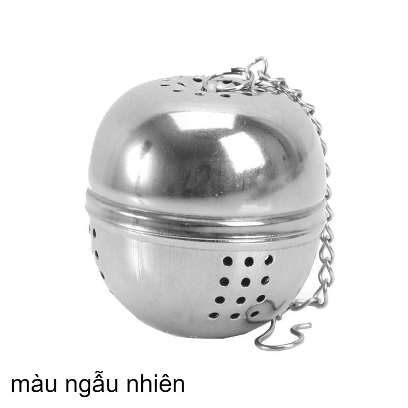 Dụng cụ lọc trà hình cầu inox không gỉ. bóng lọc gia vị. lọc trà mini