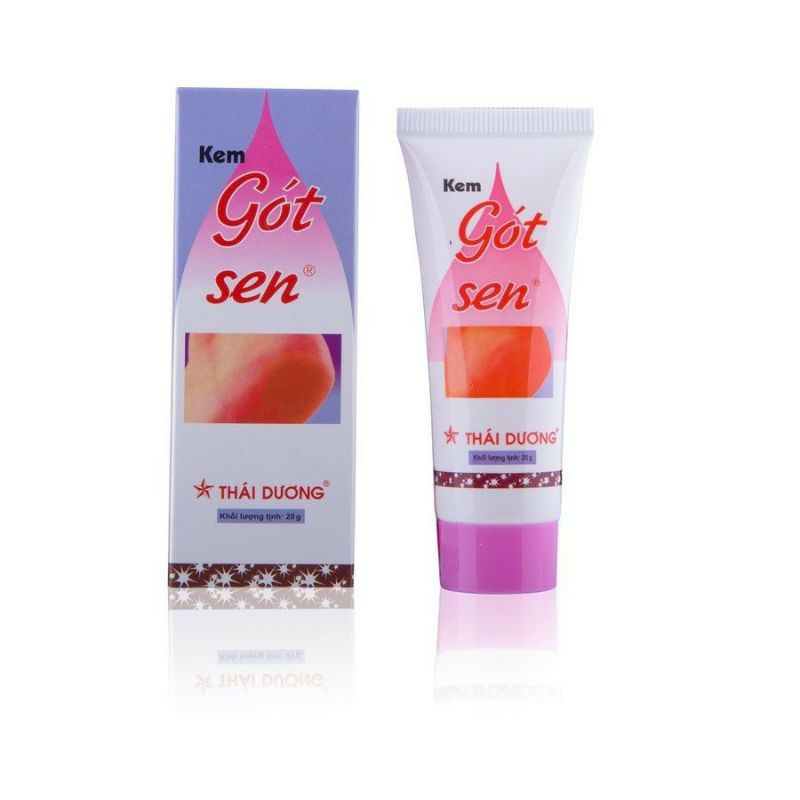 Gót Sen  nứt nẻ gót chân