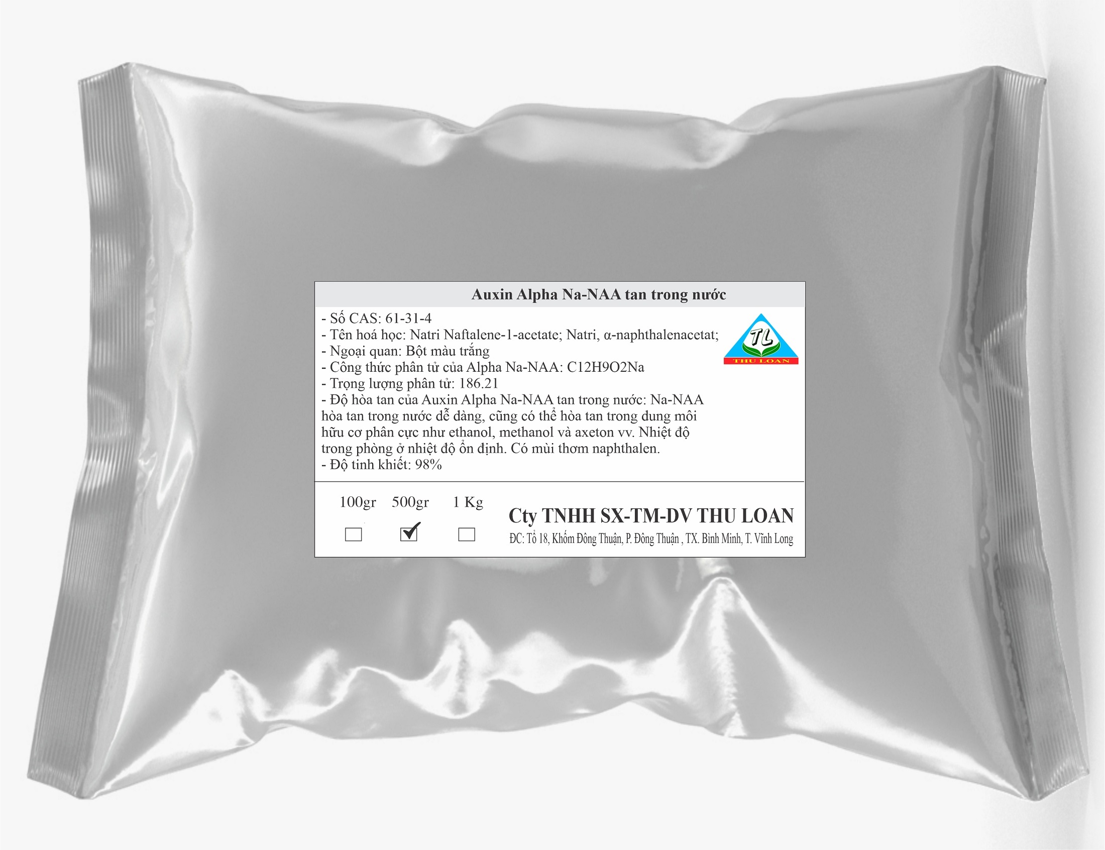 Ra Rễ NA-NAA 98% Tan Trong Nước Túi 500gr (Sodium α-naphthaleneaceticd)