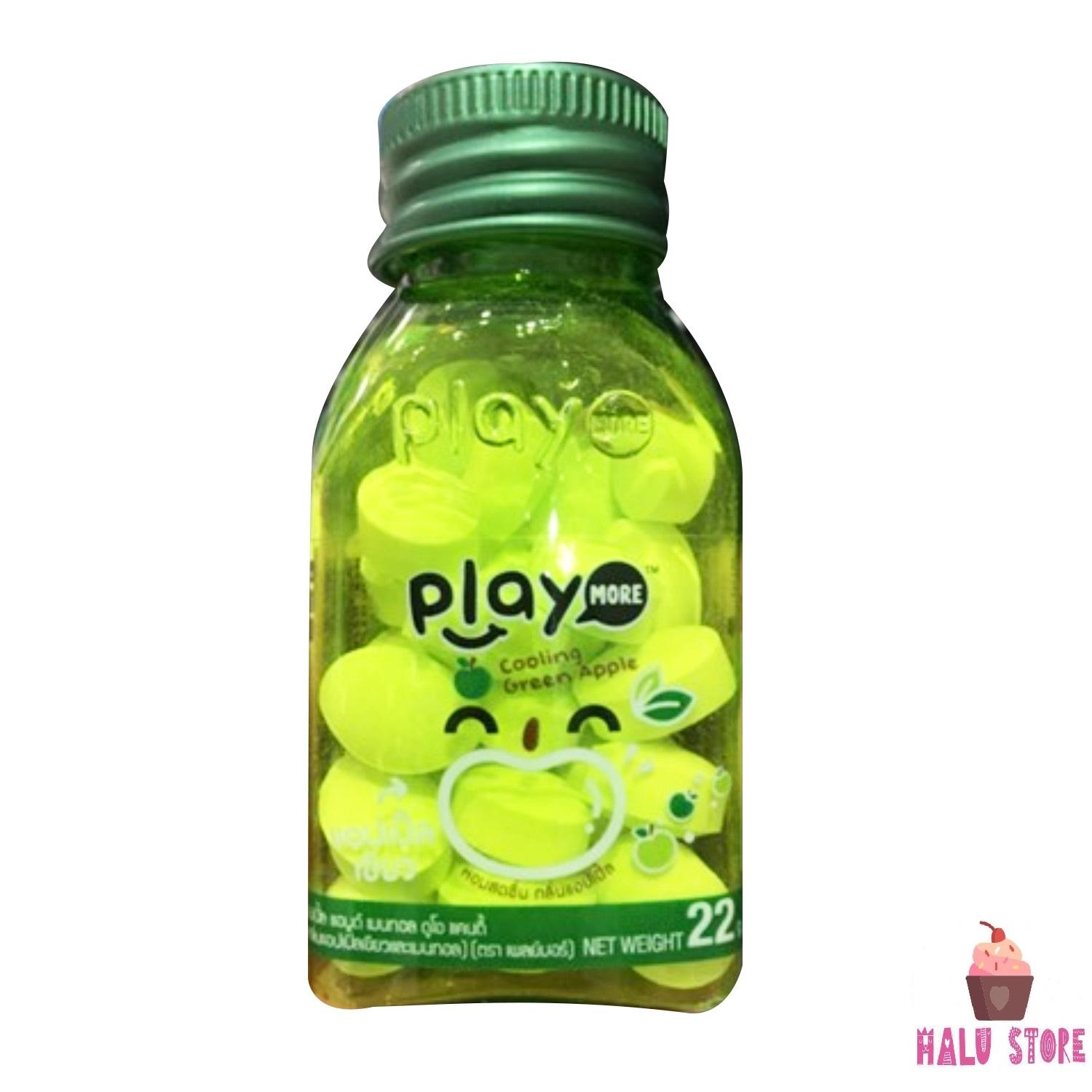 KẸO THE PLAY BẠC HÀ VỊ TÁO LOẠI HỦ NHỎ 22g - Thái Lan