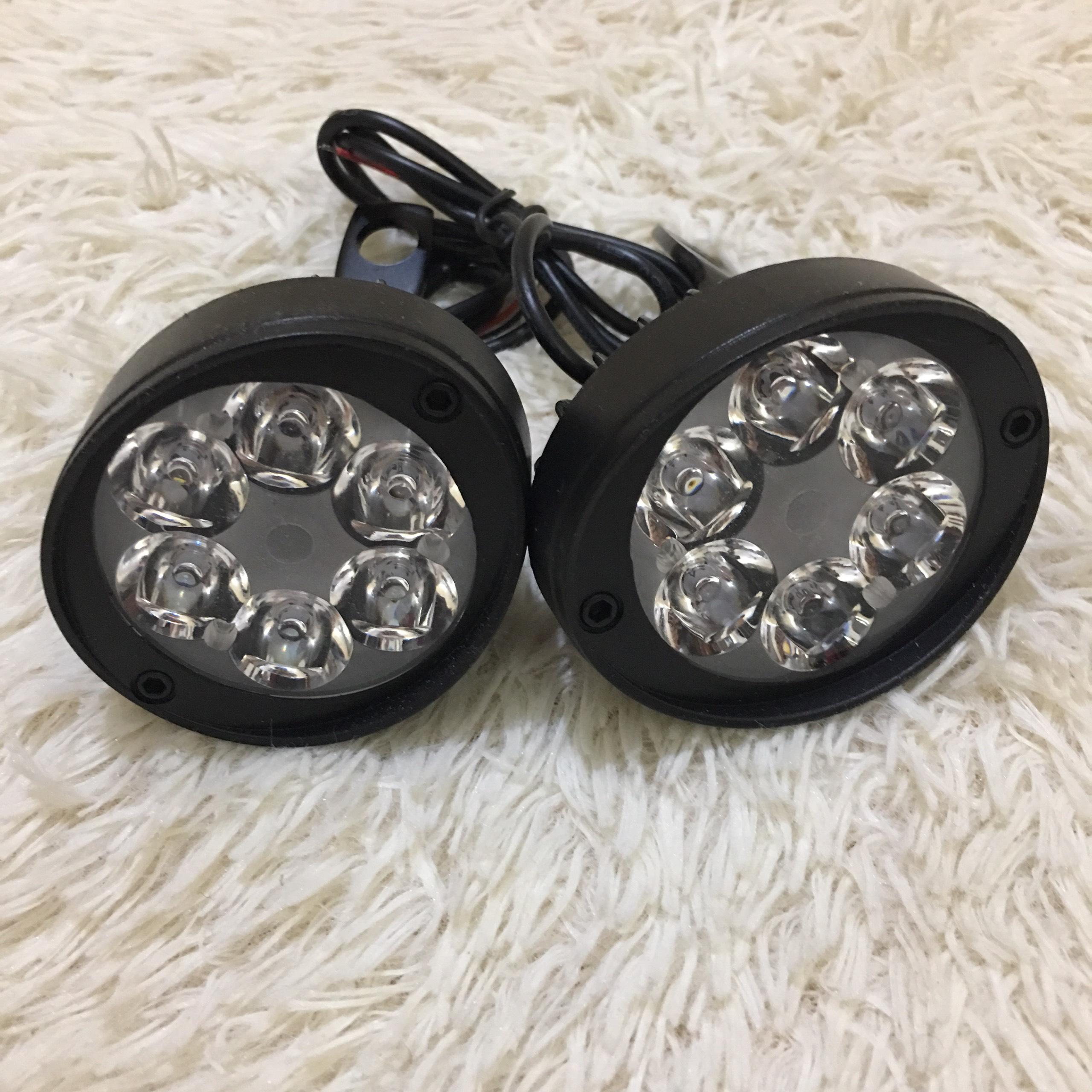 Đèn trợ sáng gắn gương xe máy Core 2 C6
