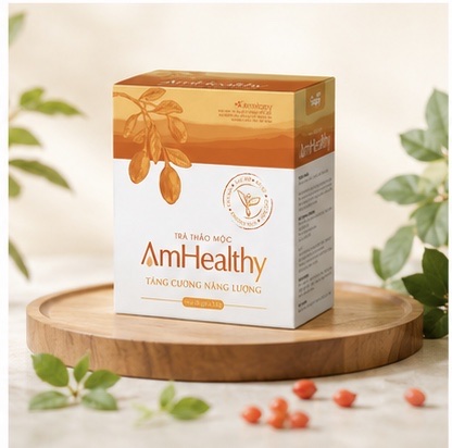 AmHealthy Trà Thảo Mộc AmHapy Hộp 30 Gói