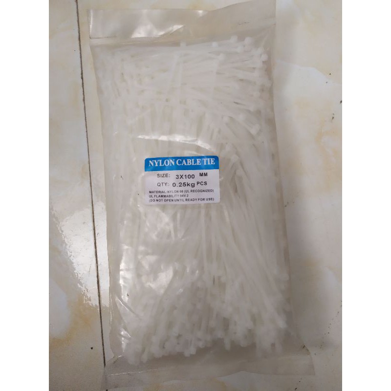 Dây thít nhựa - dây buộc nhựa 3×150