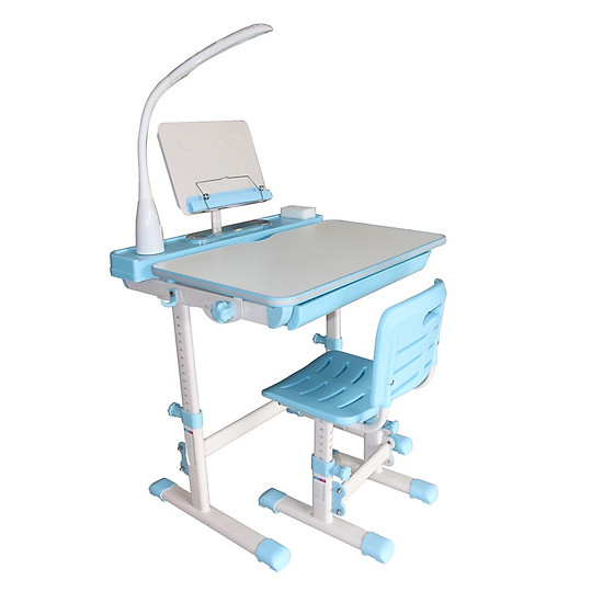 Bàn học thông minh chống gù chống cận màu xanh