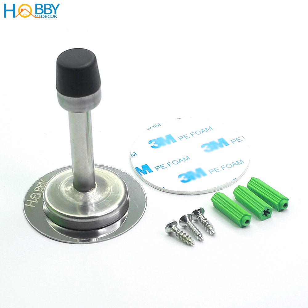 Cục chống va đập cửa vào tường mẫu dán tường Hobby Home Decor CC3