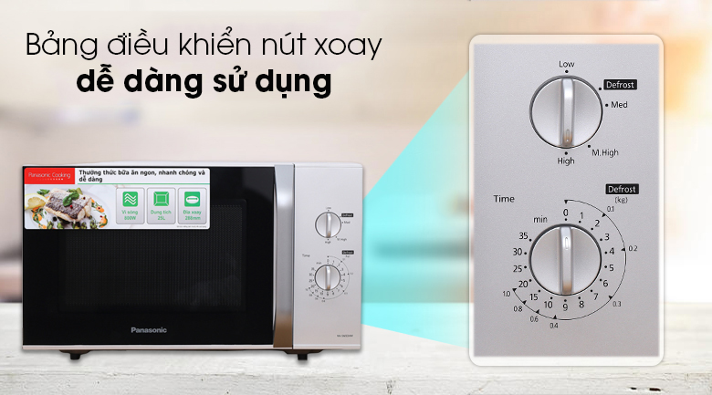 Lò vi sóng panasonic nn-sm33hmyue 25 lít