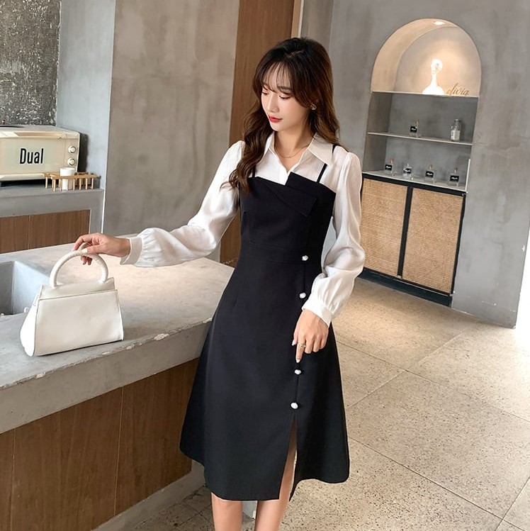 Váy lụa chiffon nabi 02