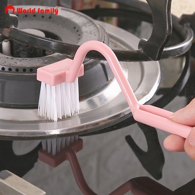 Bàn chải chà bồn cầu, nhà tắm nhà bếp cán cong nhật bản