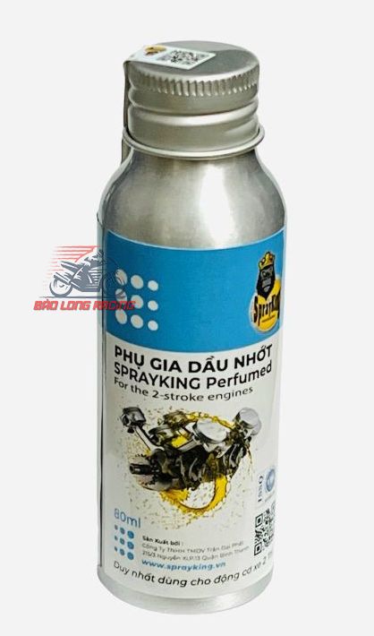 Phụ gia tinh dầu thơm pha nhớt 2 Thì Sprayking mùi Singum 80ML