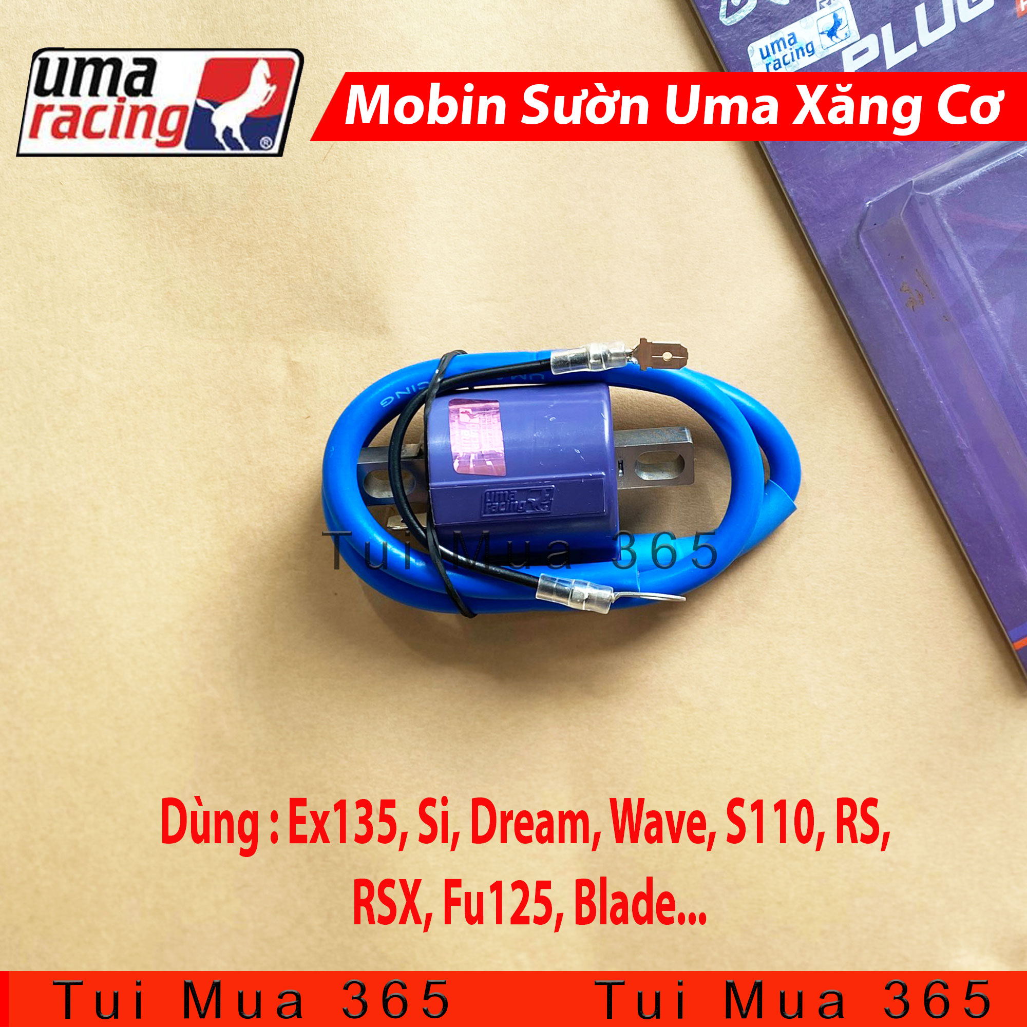 [HCM]Mobin Sườn Uma Độ xe Xăng Cơ Dream Wave Sirius Exciter 135 RSX Fu 125