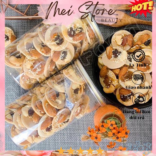 Bánh đồng tiền mix hạt điều 350g