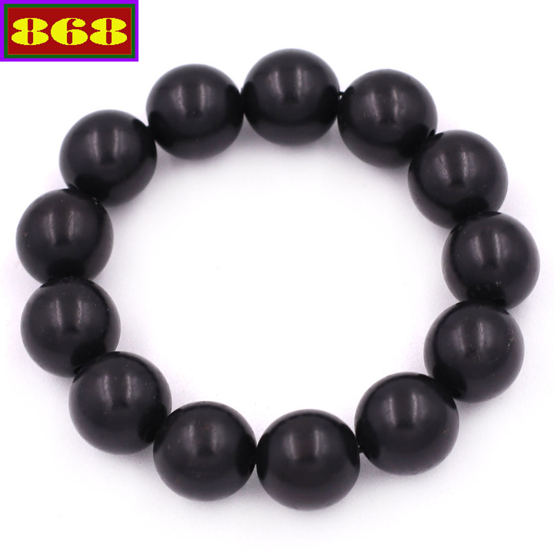Chuỗi đeo tay gỗ mun 20 ly - Vòng tay Size lớn