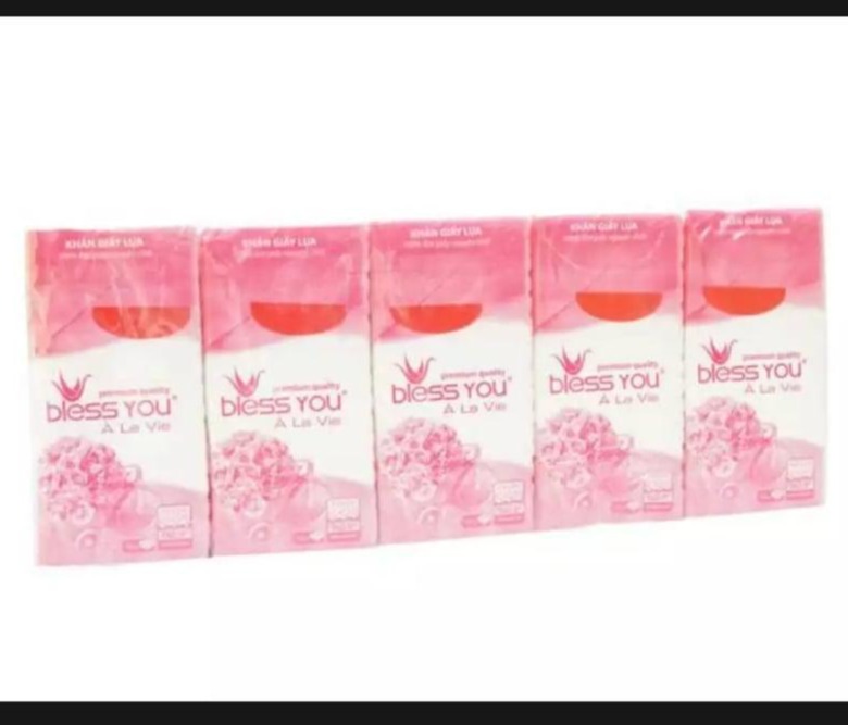 [HCM]2 LỐC KHĂN GIẤY BỎ TÚI BLESS YOU 10 gói/ lốc