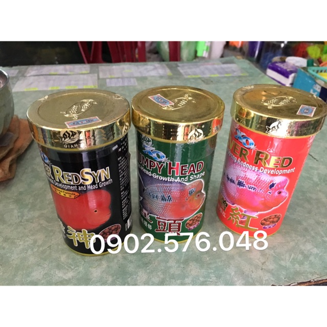 Thức ăn cho cá la hán xo