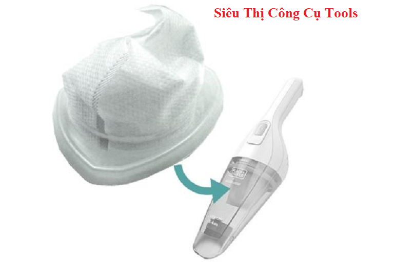 [HCM]Bộ lọc bụi Black+Decker N492031 (dành cho máy NVB115J-B1)