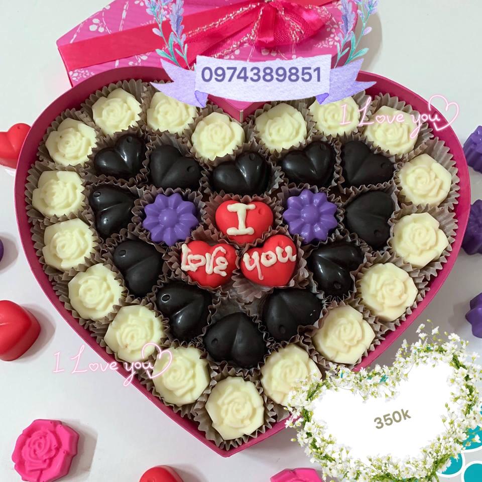 Socola valentine - Mẫu “I LOVE YOU”