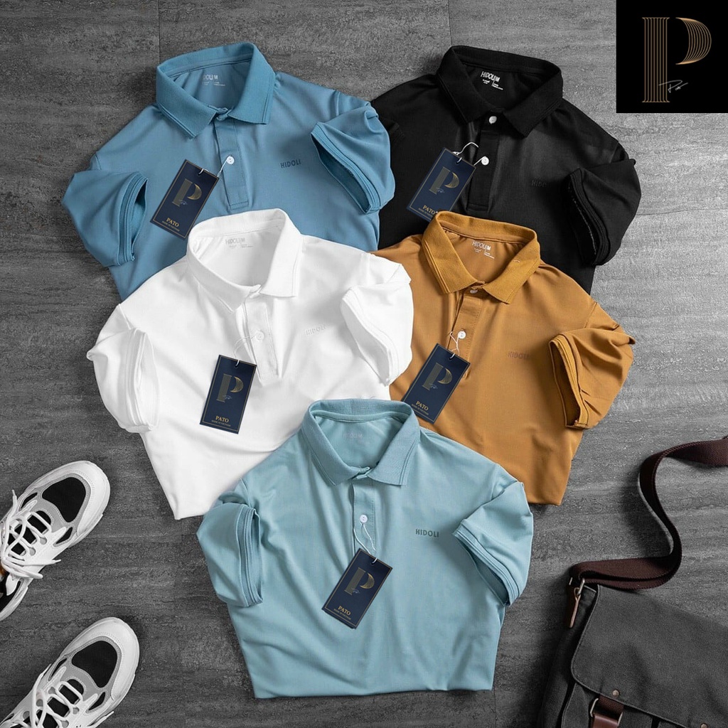 Áo thun polo nam nữ PATO MAN, chất cá sấu cotton cao cấp dày dặn ,phong cách trẻ trung lịch sự