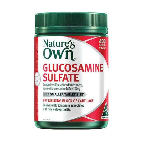 Hỗ trợ xương khớp Glucosamine Natures Own 750mg 400 viên