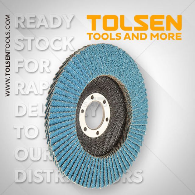 Giấy nhám xếp cho thép không gỉ 115mm tolsen 77311+12+13+15