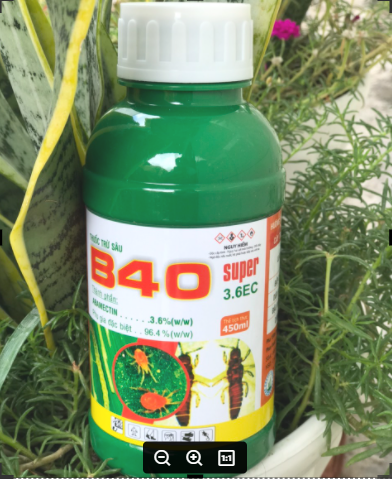 Đặc trừ sâu nhện gié nhện đỏ bọ trĩ B40 450ML