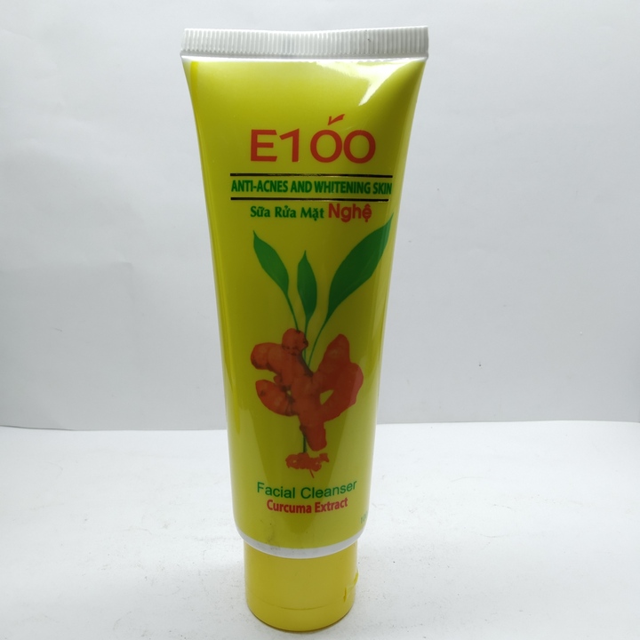 Sữa rửa mặt nghệ e100 - tuýp 100g