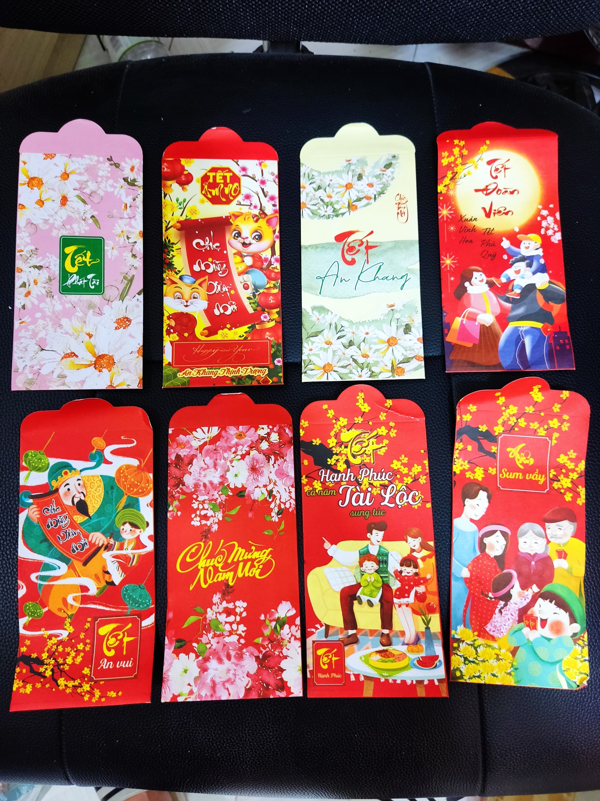 Combo 10 bao lì xì tết