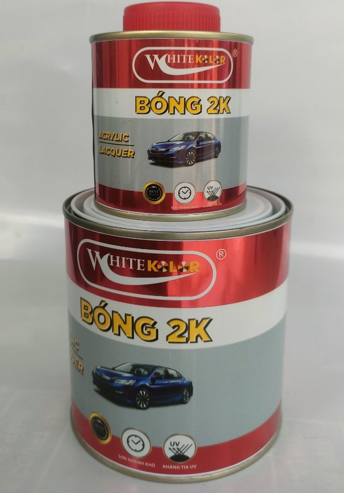 DẦU BÓNG 2K XINGFA DÙNG CHO SẮT KẼM, GỖ CẶP 1.2KG