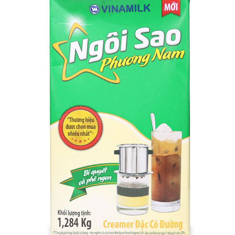 Sữa đặc ngôi sao phương nam 1284g