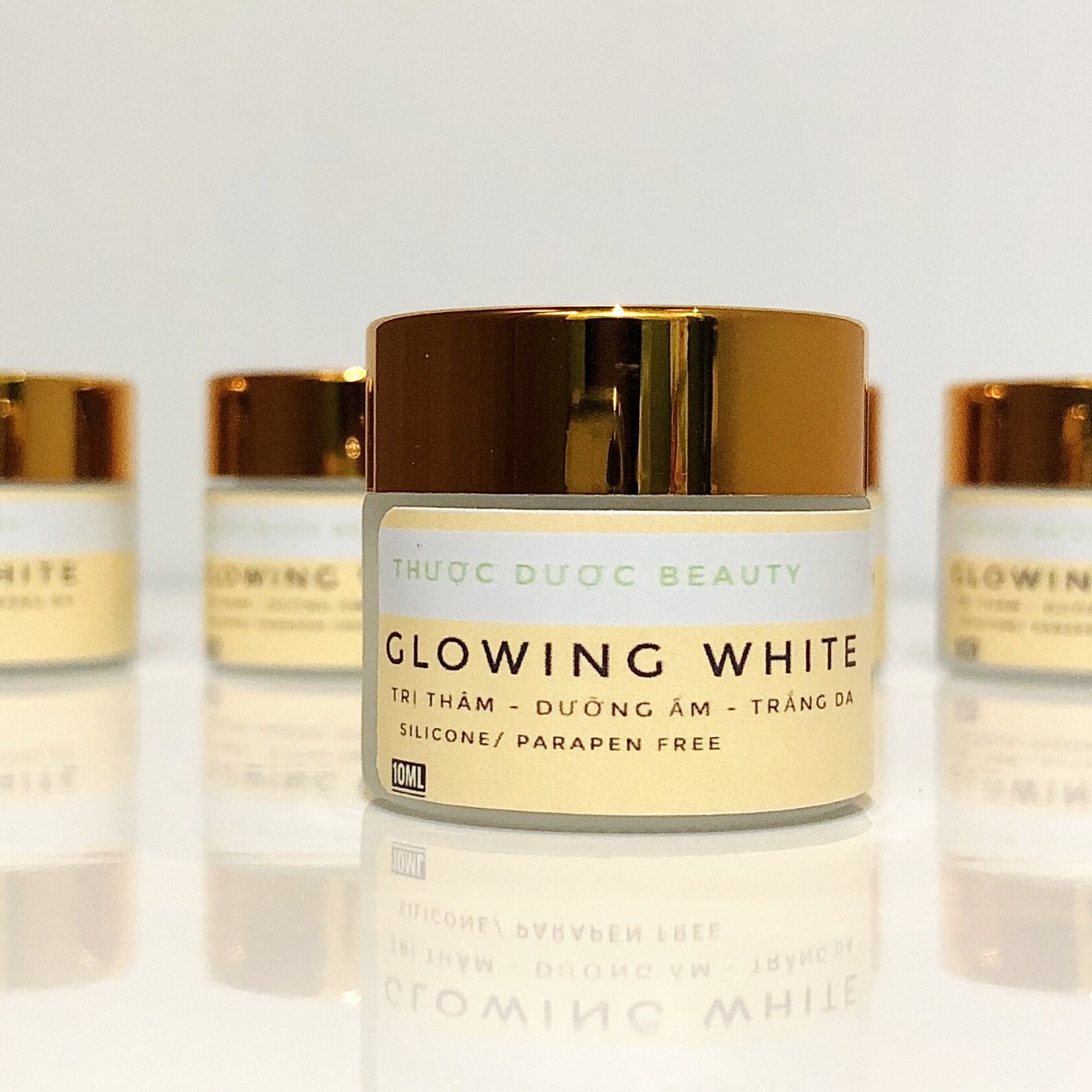 Kem làm mờ vết thâm mụn và thâm nám Glowing White giúp xóa thâm, sáng đều màu da 10ml đậm đặc