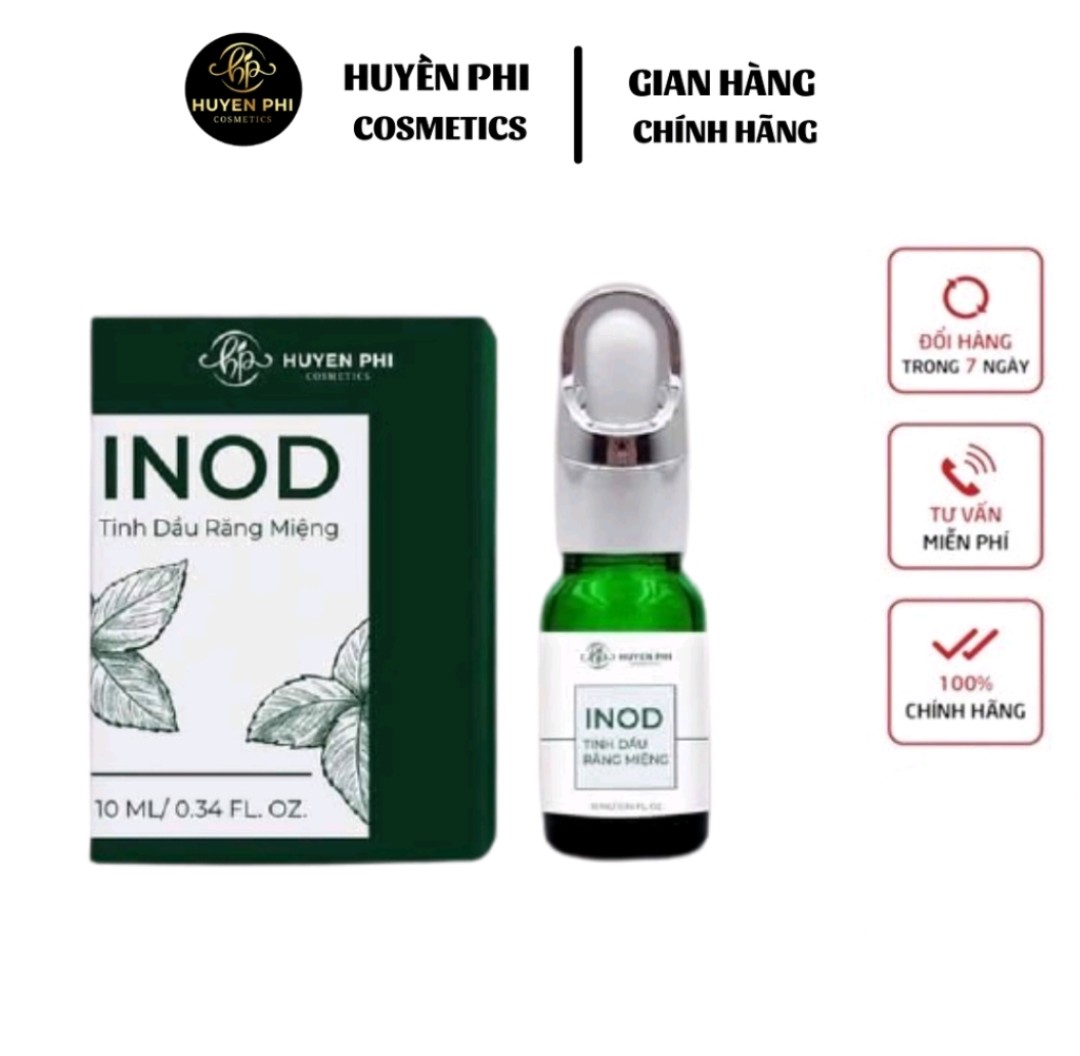 Tinh dầu sâu răng hôi miệng INOD Huyền Phi chuẩn - ngừa sâu răng, hết hôi, viêm lợi, nhiệt miệng