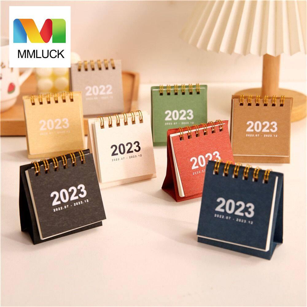 lịch để bàn 2023 calendar lịch mini 2023 lịch để bàn 2023 cute MMLUCK Đồ Dùng Văn Phòng Lịch Trình Hàng Năm Giấy Đơn Giản Sắp Xếp Lịch Để Bàn Lịch Để Bàn Lịch 2023 Lịch 2022 Lịch Mini