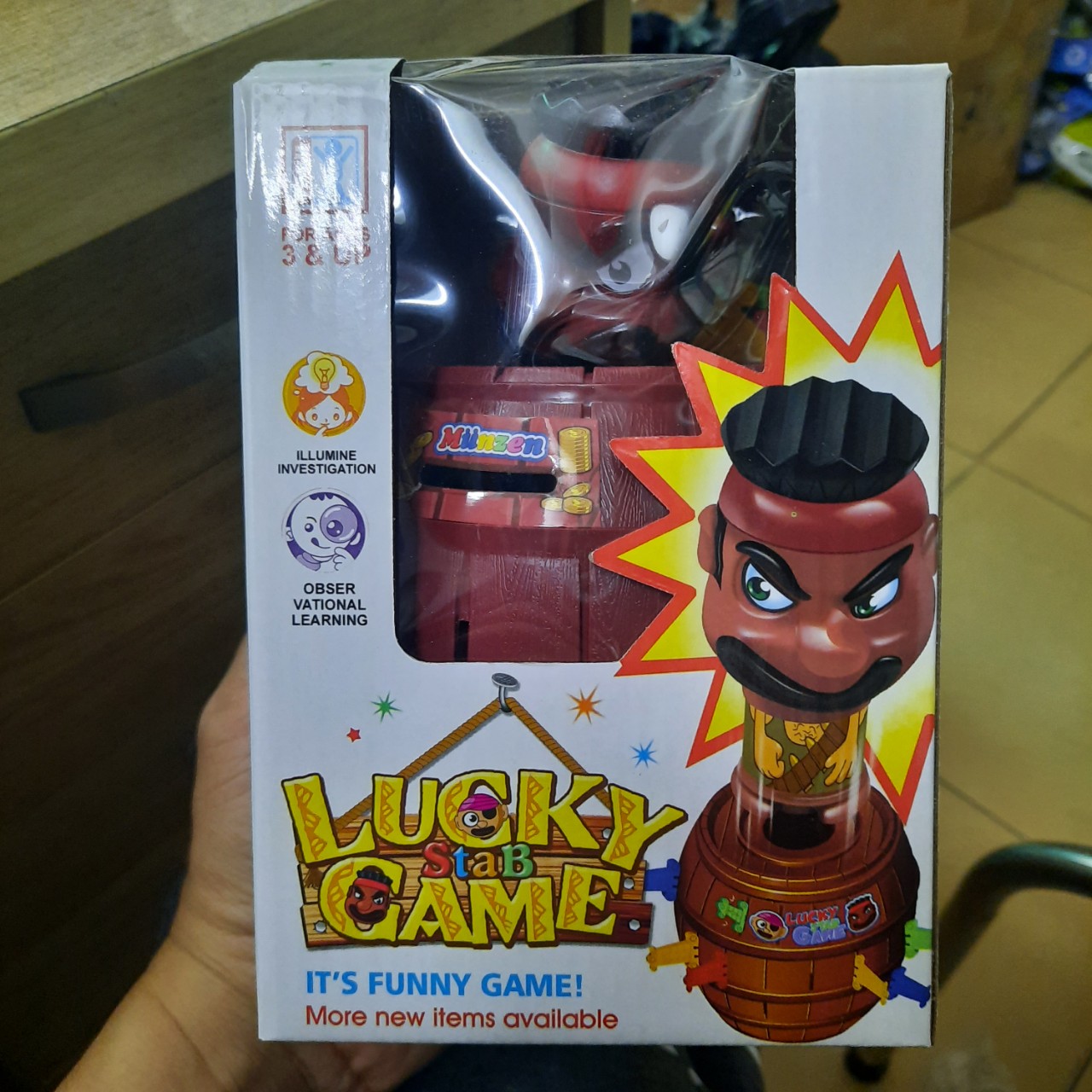 Bộ Đồ Chơi Đâm Hải Tặc - Lucky Stab Game