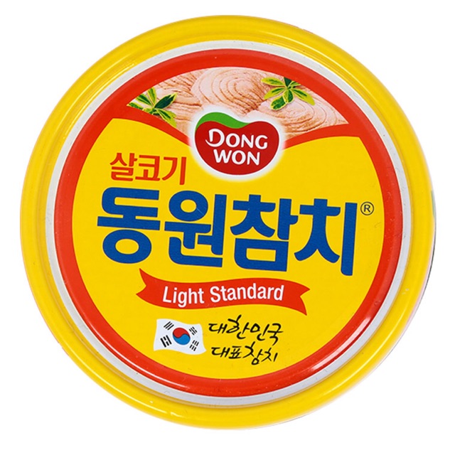 Cá ngừ hộp light standard dongwon 150g