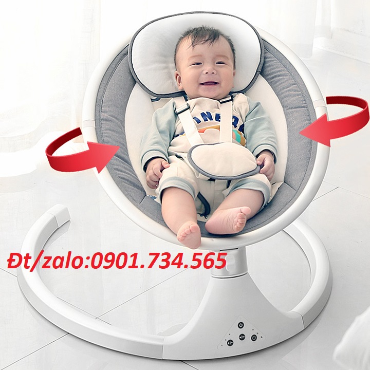 Nôi rung tự động Nôi điện Võng nôi cho bé bảo hành dài hạn - Nôi điện tự động cho bé chất lượng lượng tốt, an toàn cho bé giấc ngủ ngon