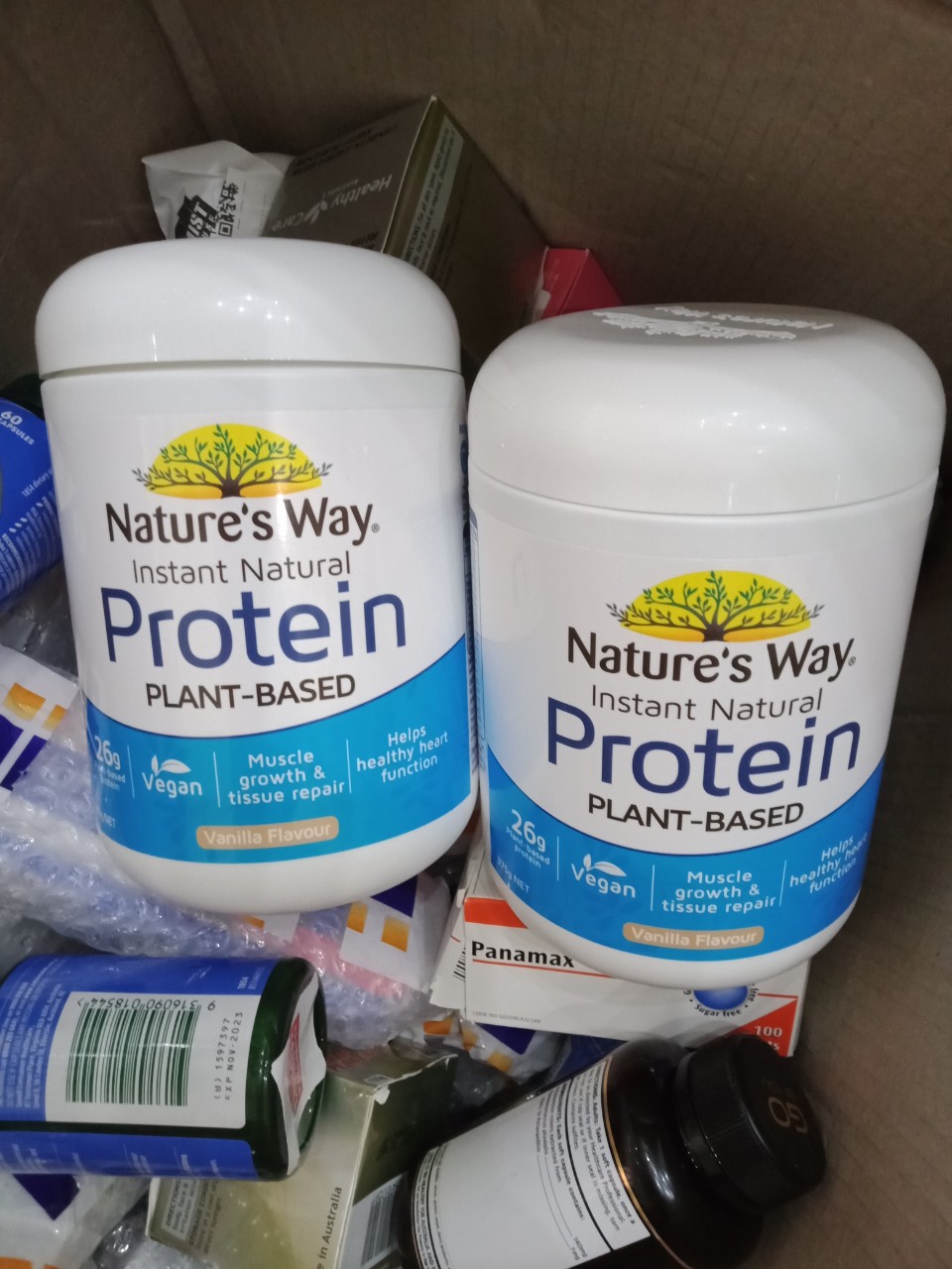 Bột Nature's way Protein 375g Hương Vani