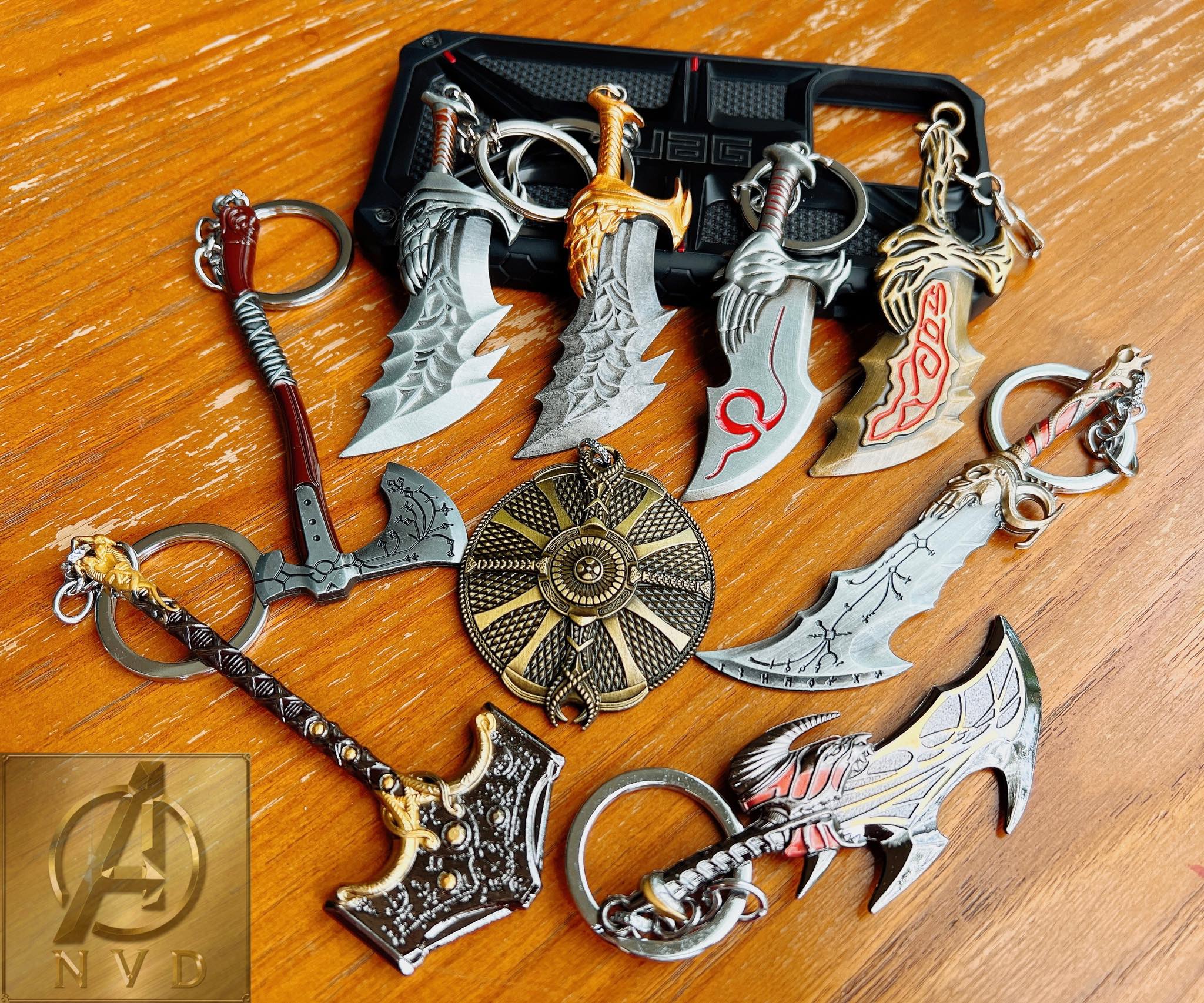 [HCM]Móc khoá game God of war Kratos cực đẹp