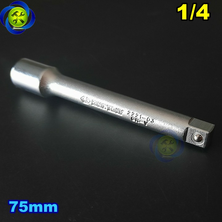 Đầu nối dài 1/4 kingtony 2221-03 dài 75mm