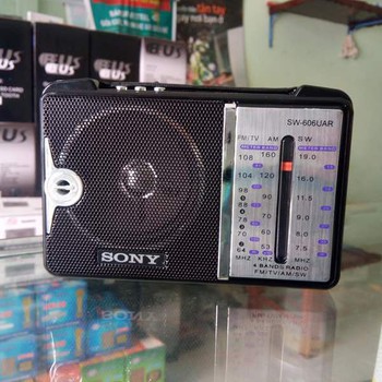 [HCM][MUA LÀM QUÀ] Đài Sony Radio Thẻ Nhớ USB FM AM SW 606AC Giá Tốt Âm Thanh Trong Rõ Ràng Khả Năng Bắt Sóng Tốt  Hàng Chất Lượng Nghe Nhạc MP3 Pin Siêu Bền Làm Quà Tặng Người Lớn Tiện Dụng Mang Theo Mọi Lúc Mọi Nơi.