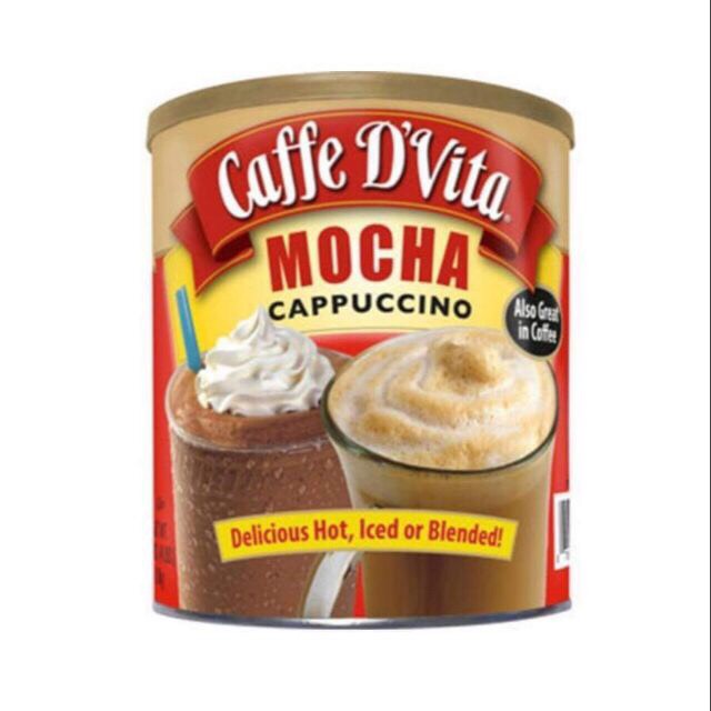 Caffe D’Vita Mocha Cappuccino 1,8kg Mỹ