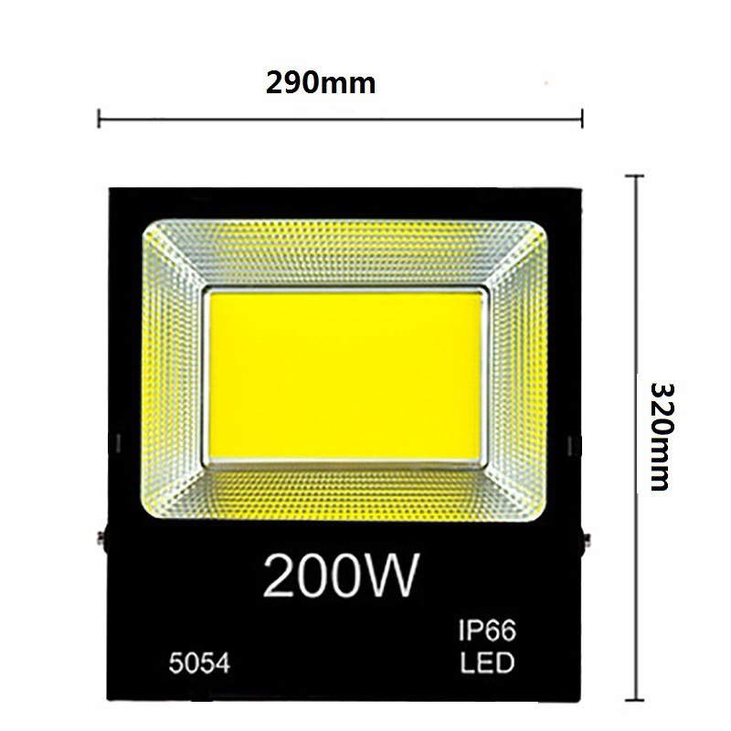 [HCM]Đèn Pha Led 50W 100W200W ngoài trời ip66 dùng chiếu cây trang trí và chiếu sáng ngoài trời rọi cây sân vườn rọi bảng hiệu